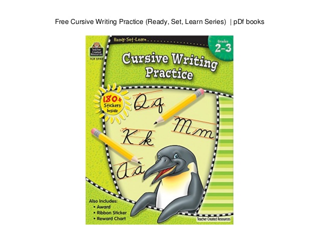 cursive writing book pdf free download